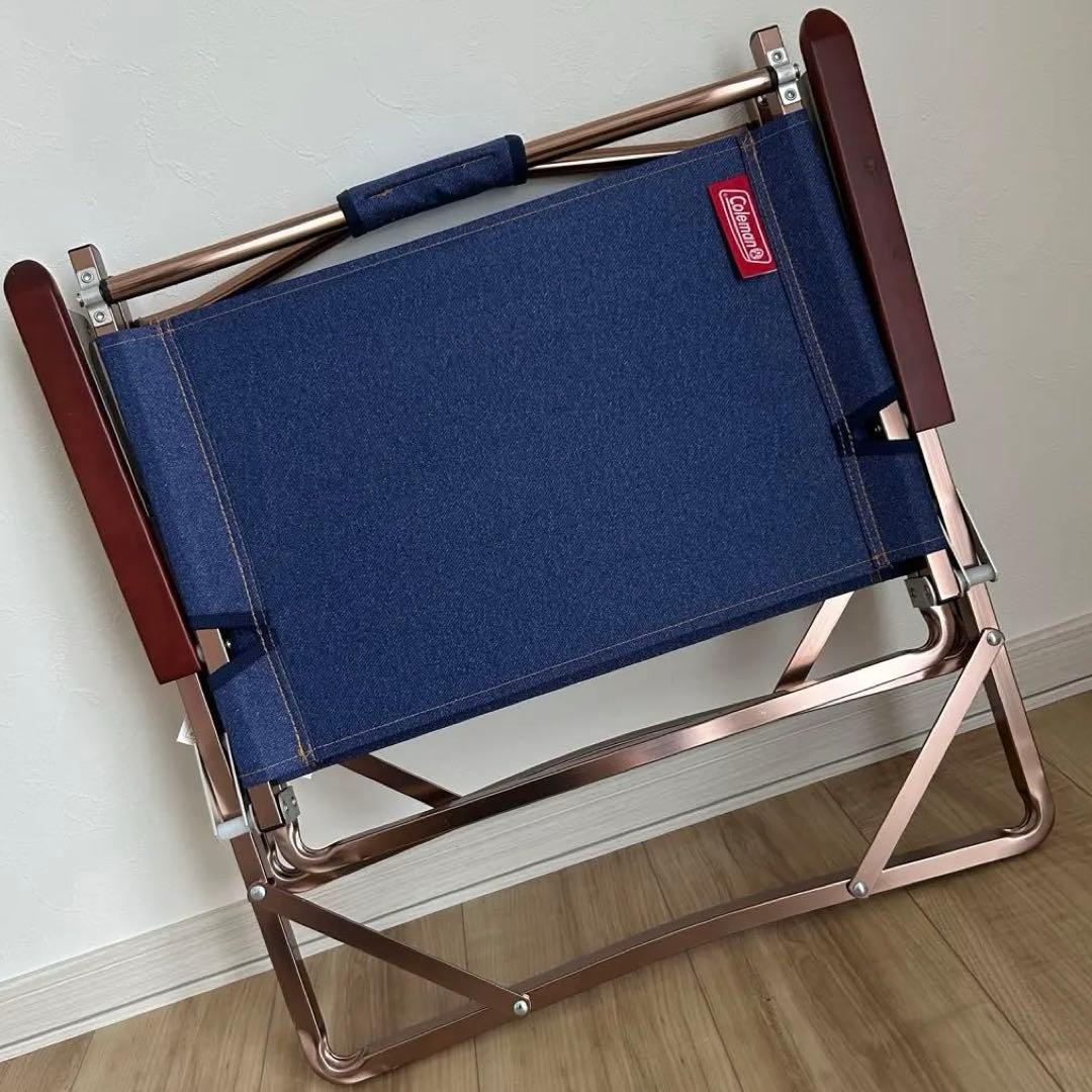 【新品】【廃盤】Coleman フォールディングチェア デニム 2脚 セット