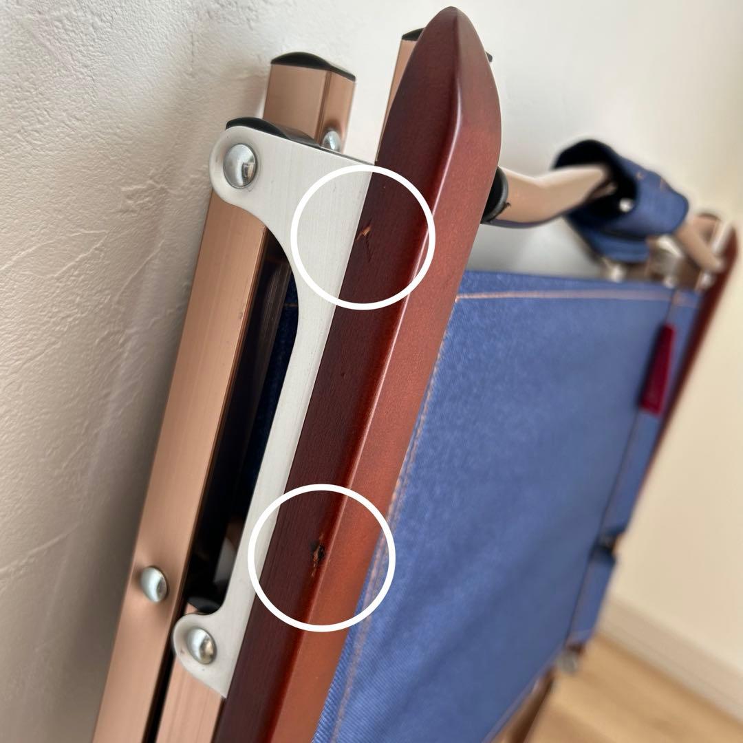 【新品】【廃盤】Coleman フォールディングチェア デニム 2脚 セット