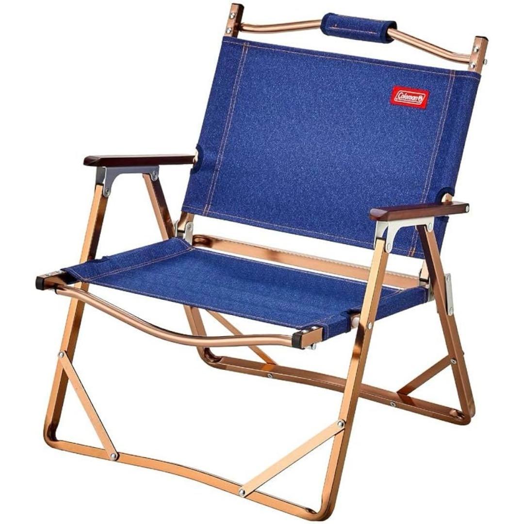 【新品】【廃盤】Coleman フォールディングチェア デニム 2脚 セット