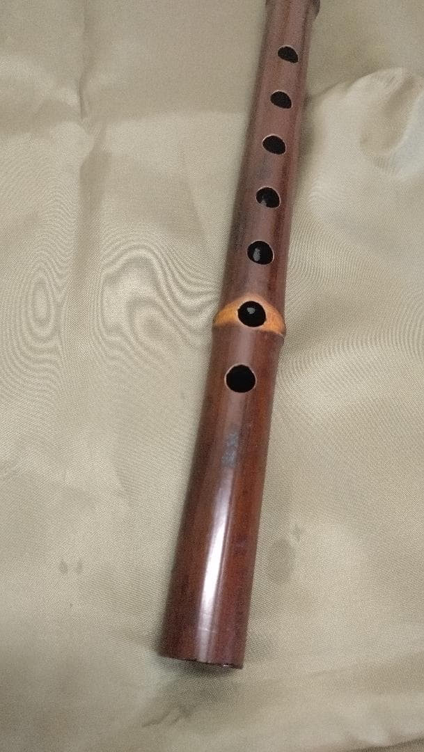 MR様　煤竹　真竹笛　古典調４本調子　篠笛