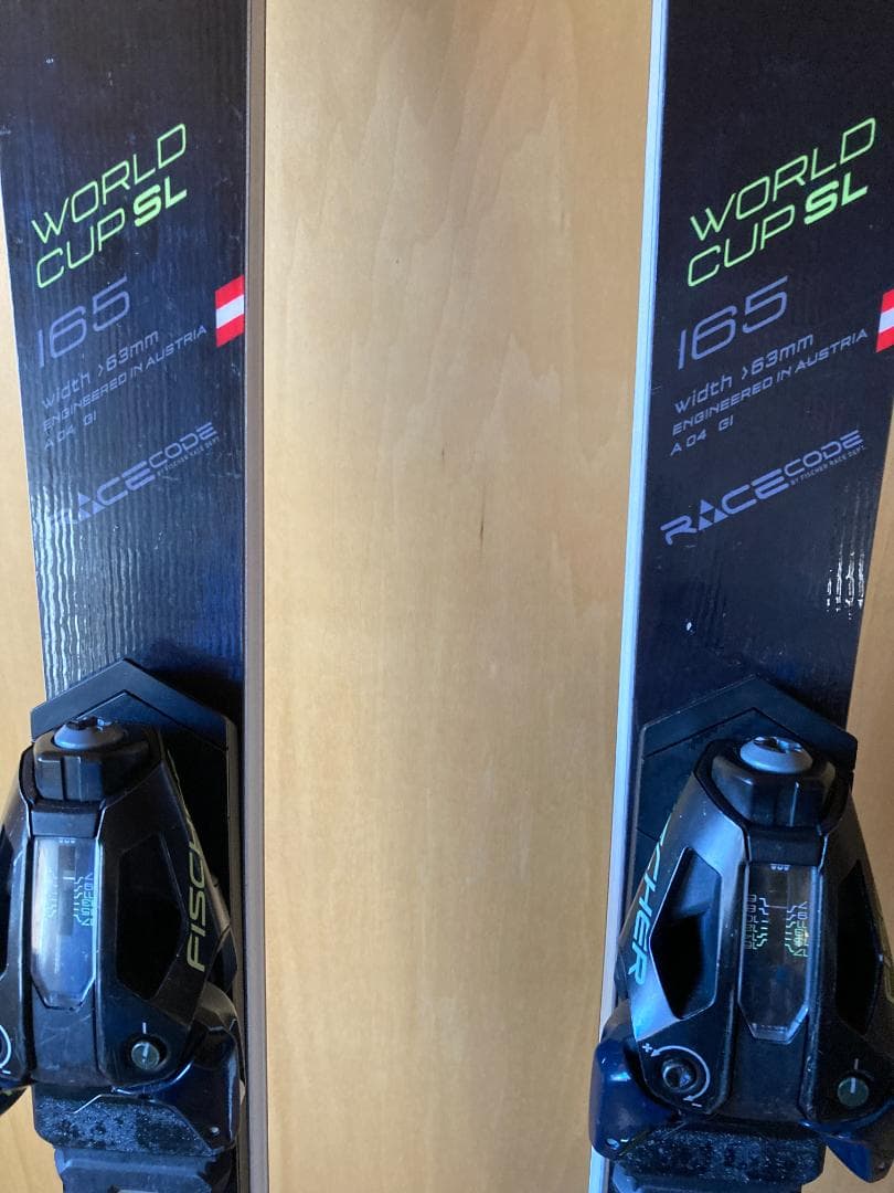 Fischer World Cup SL スキー板 165cm