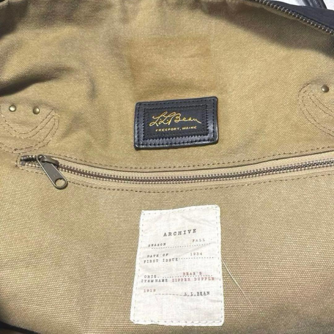 L.L.Bean signature 1933 ボストンバッグ ビンテージ