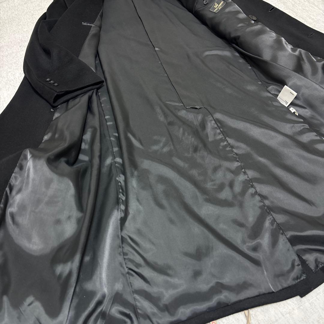 VIA NUOVA チェスターコート　ロング　ピュア　カシミヤ100%　ダブル