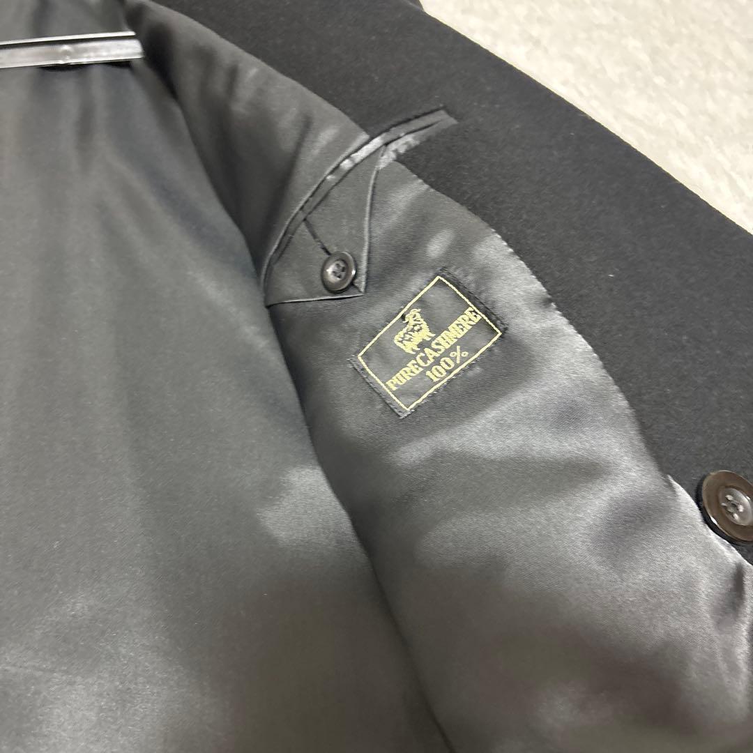 VIA NUOVA チェスターコート　ロング　ピュア　カシミヤ100%　ダブル