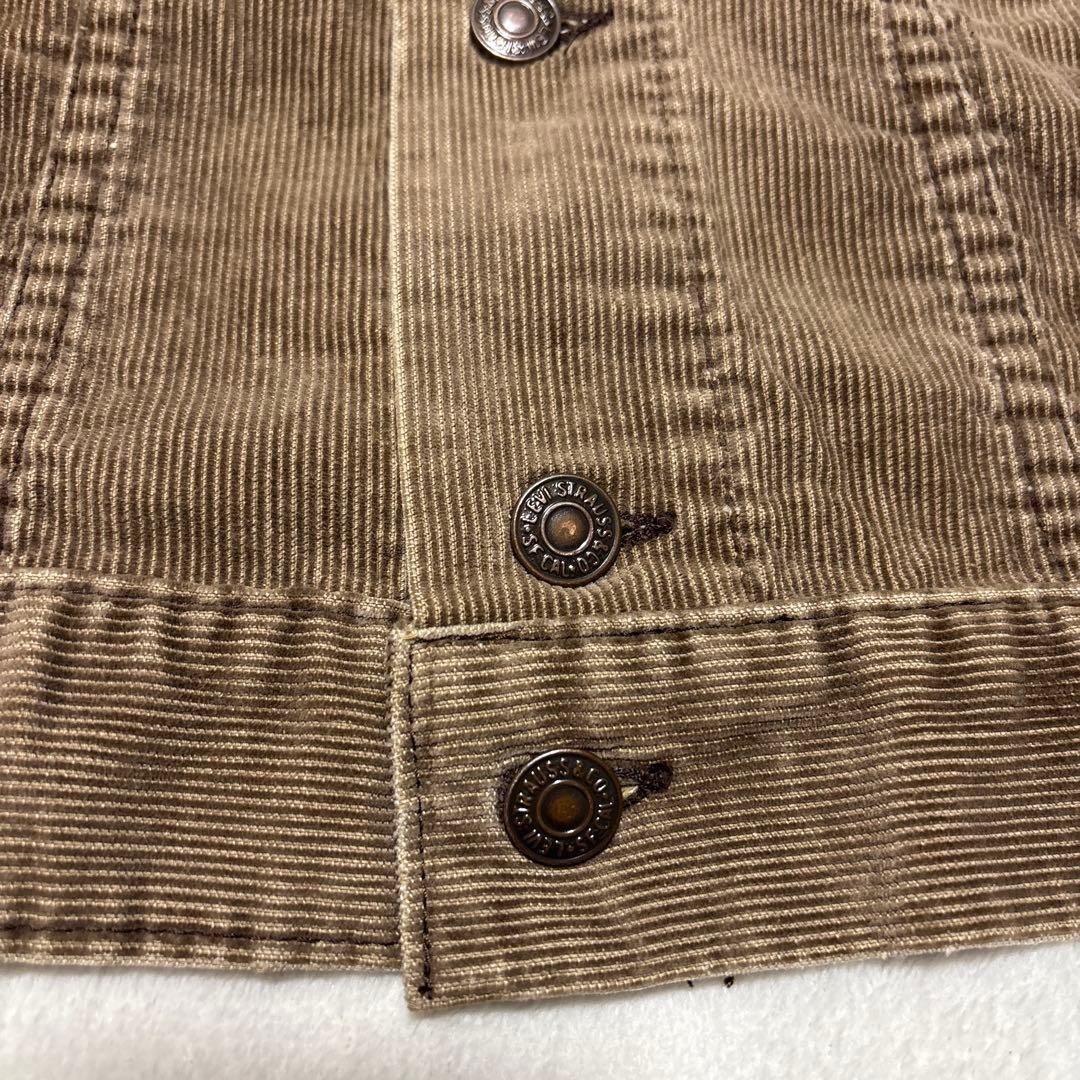 リーバイス　70s アメリカ製　コーデュロイジャケット　ブラウン