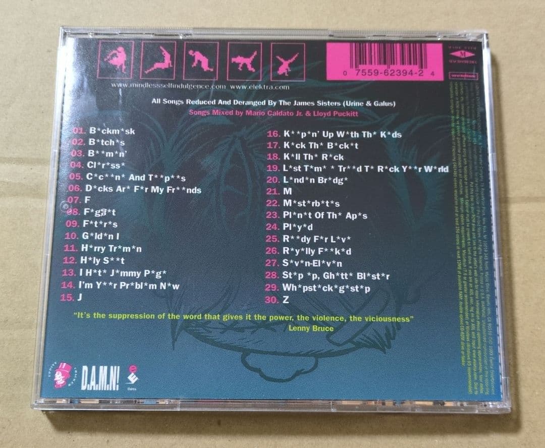 洋楽 Mindless Self Indulgence CD