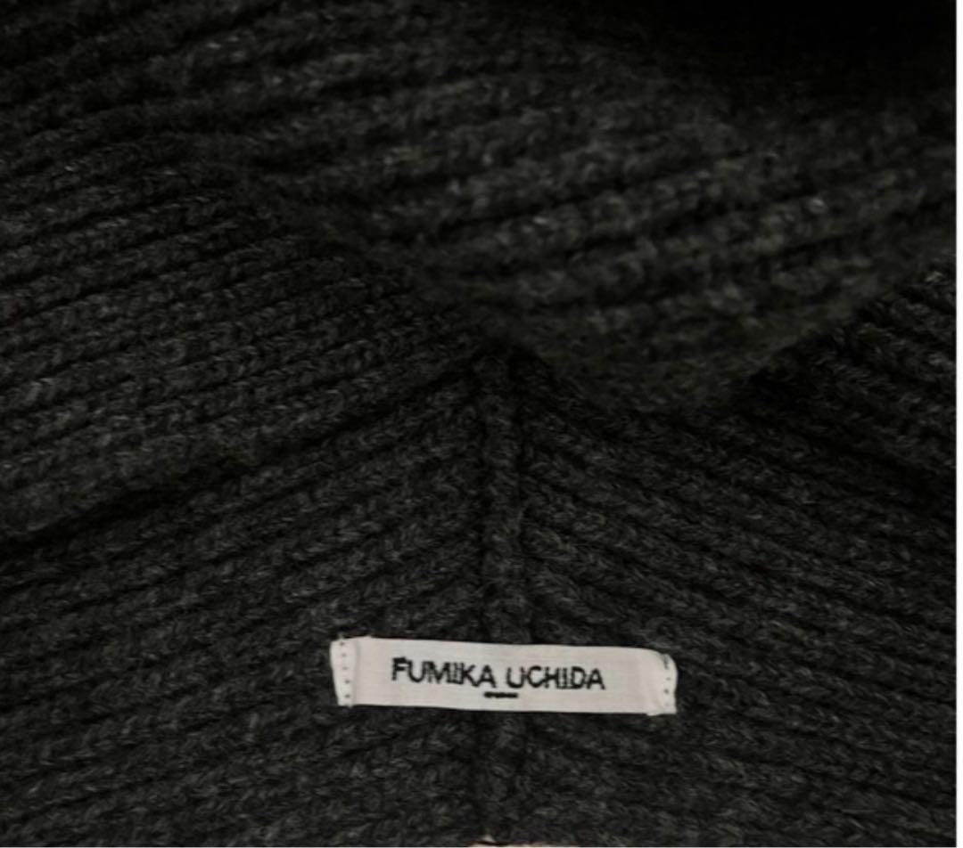 fumika uchida フミカウチダ フードニットマフラー グローブストール
