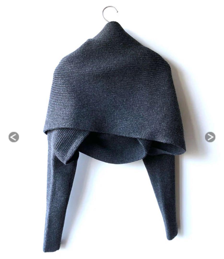 fumika uchida フミカウチダ フードニットマフラー グローブストール