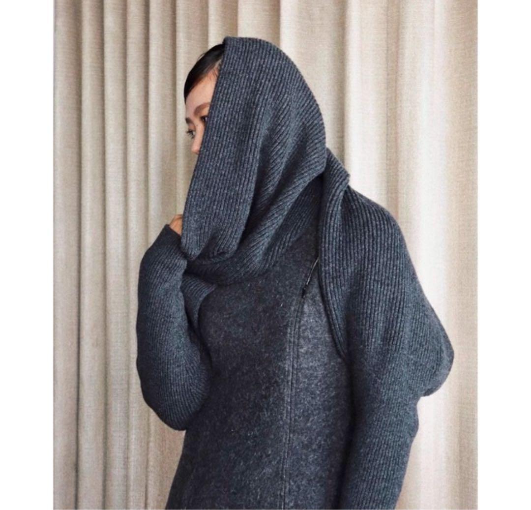 fumika uchida フミカウチダ フードニットマフラー グローブストール