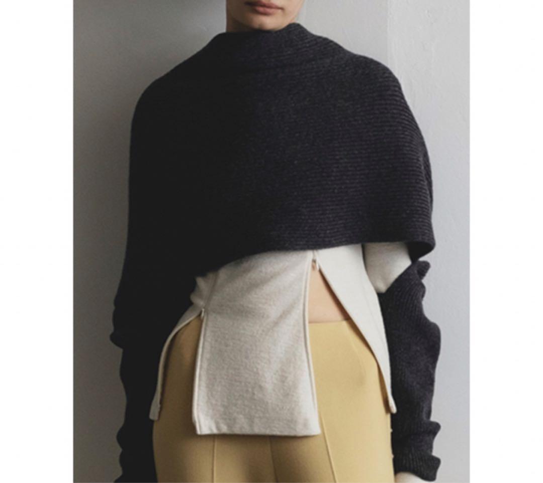 fumika uchida フミカウチダ フードニットマフラー グローブストール