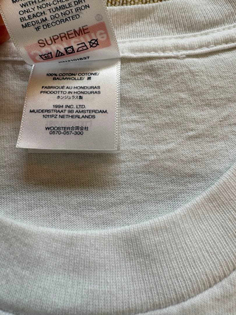 Supreme antihero L/S tee eagle XL 白 ロンT