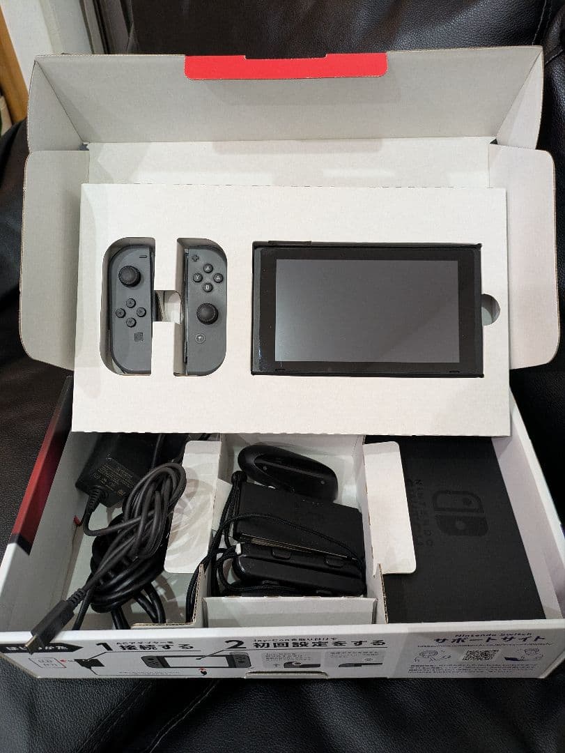 Nintendo Switch　グレー 　箱付