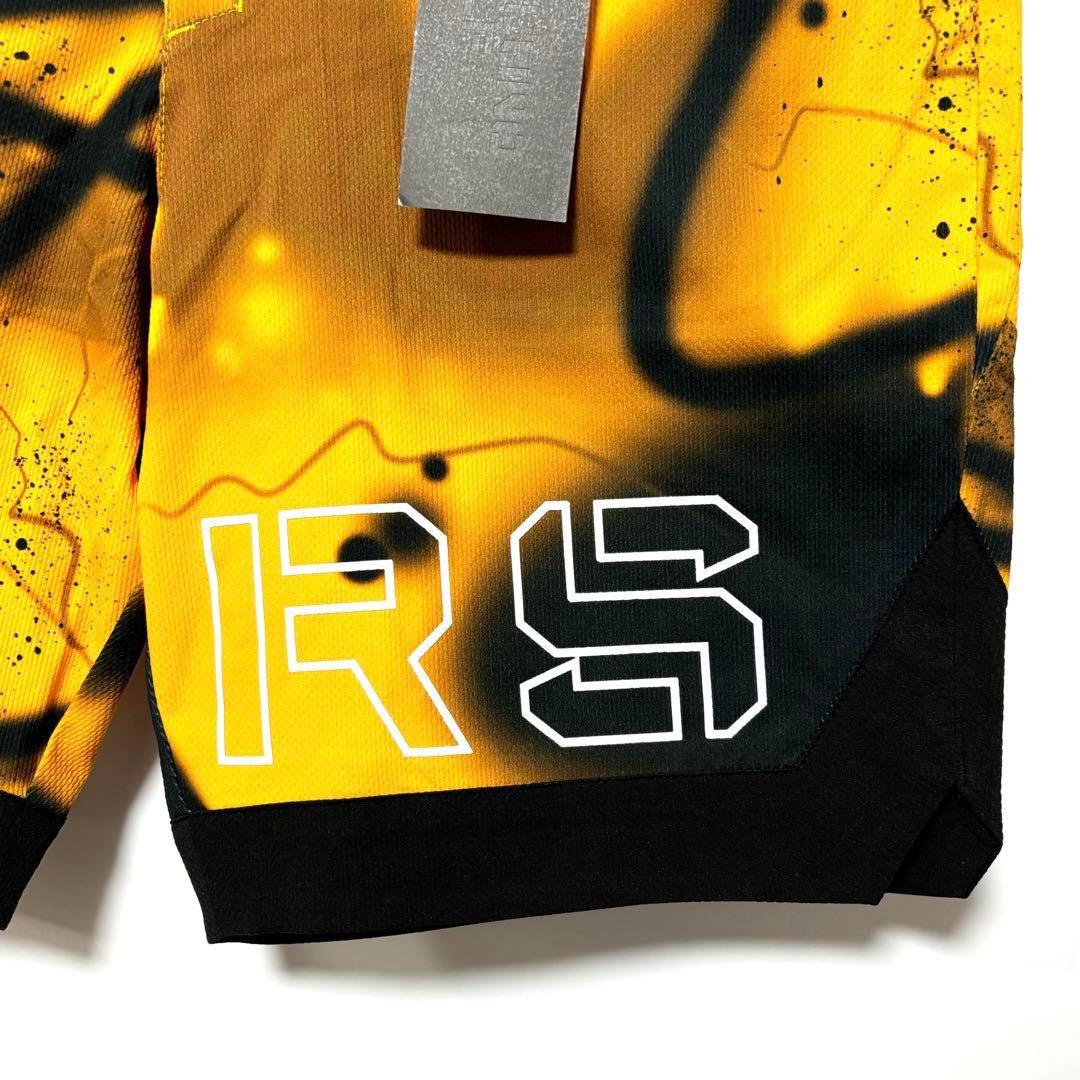 新品 ラッセルノ ゴルフ ロゴ ストレッチ ショーツ スプレー オレンジ M 4