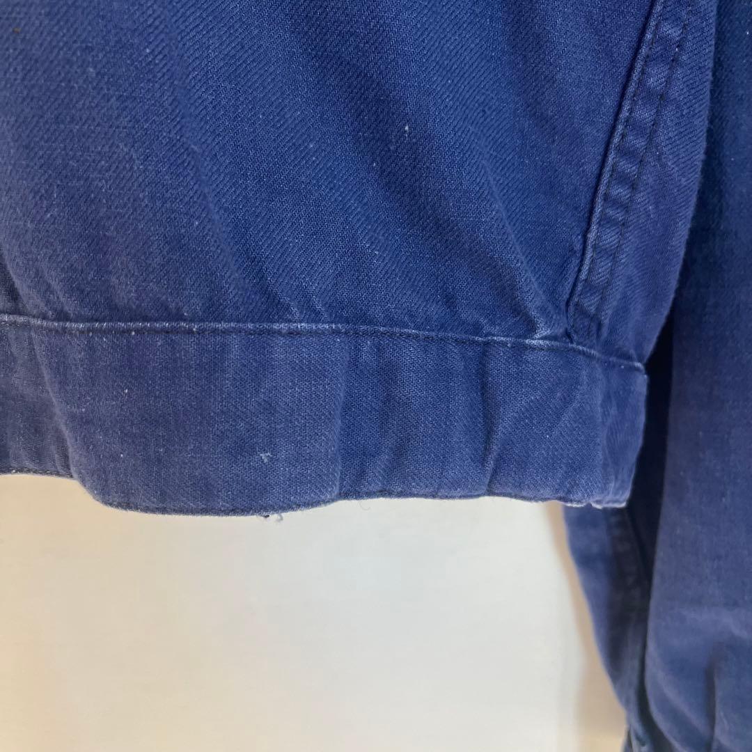 50s フレンチ ワークジャケット 短丈 サイクリスト ユーロ ヴィンテージ