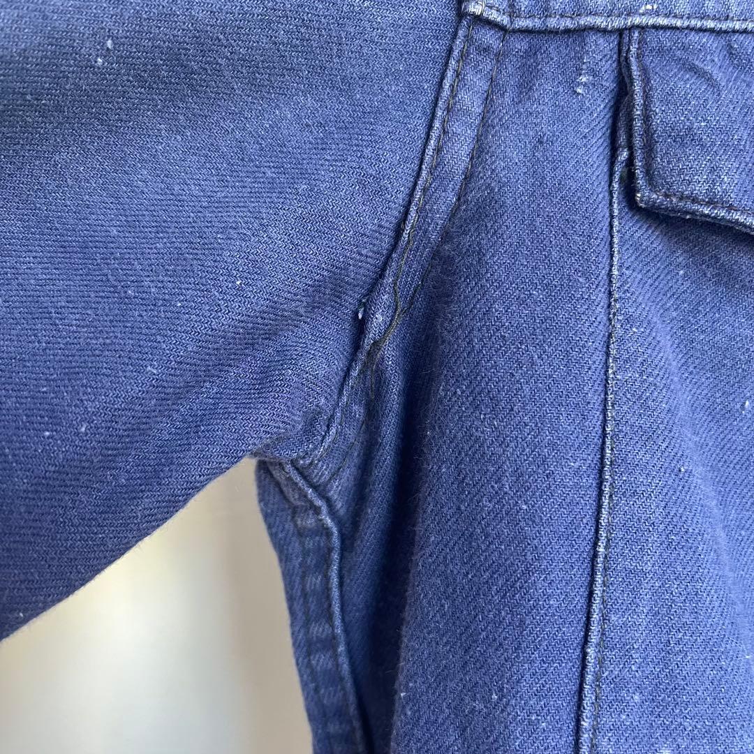 50s フレンチ ワークジャケット 短丈 サイクリスト ユーロ ヴィンテージ