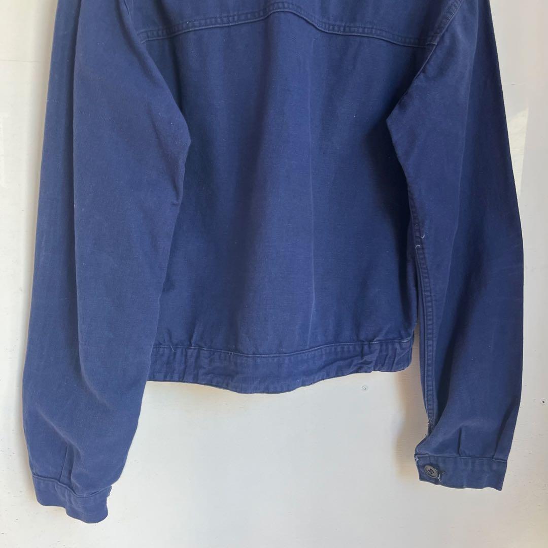 50s フレンチ ワークジャケット 短丈 サイクリスト ユーロ ヴィンテージ