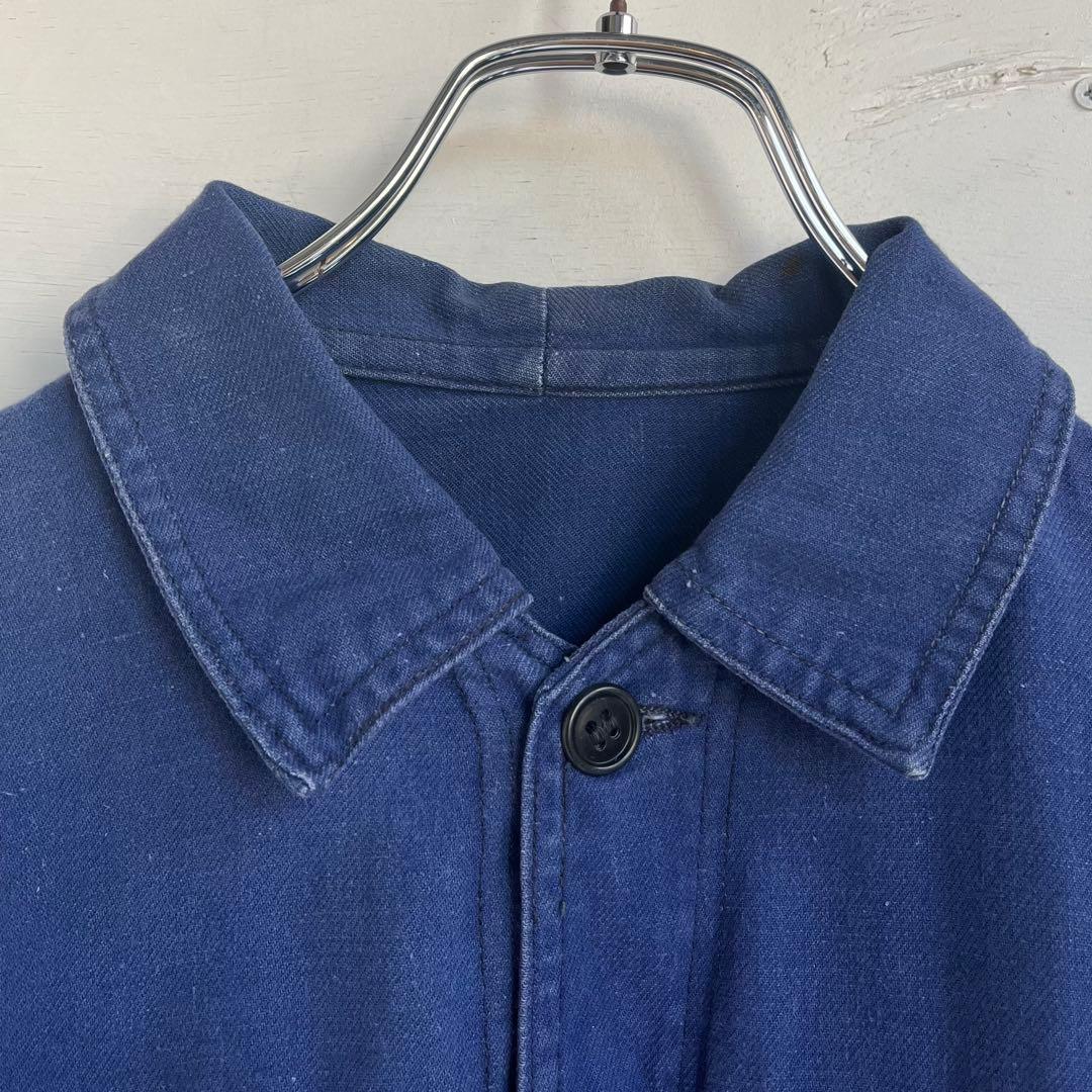 50s フレンチ ワークジャケット 短丈 サイクリスト ユーロ ヴィンテージ