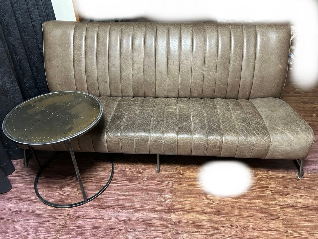 【4/19迄限定】クラッシュゲート　オイルレザー　マックIII ソファ