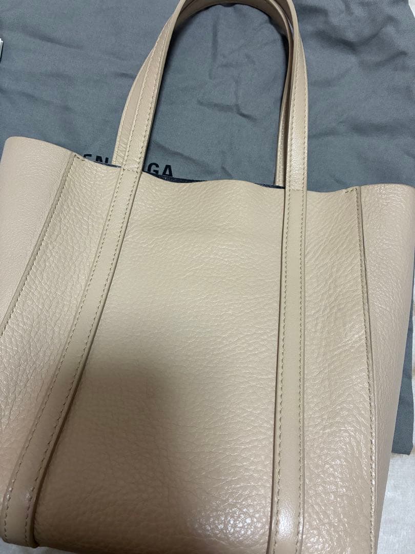 極美品 バレンシアガ エブリデイ トートバッグ XXS ベージュ