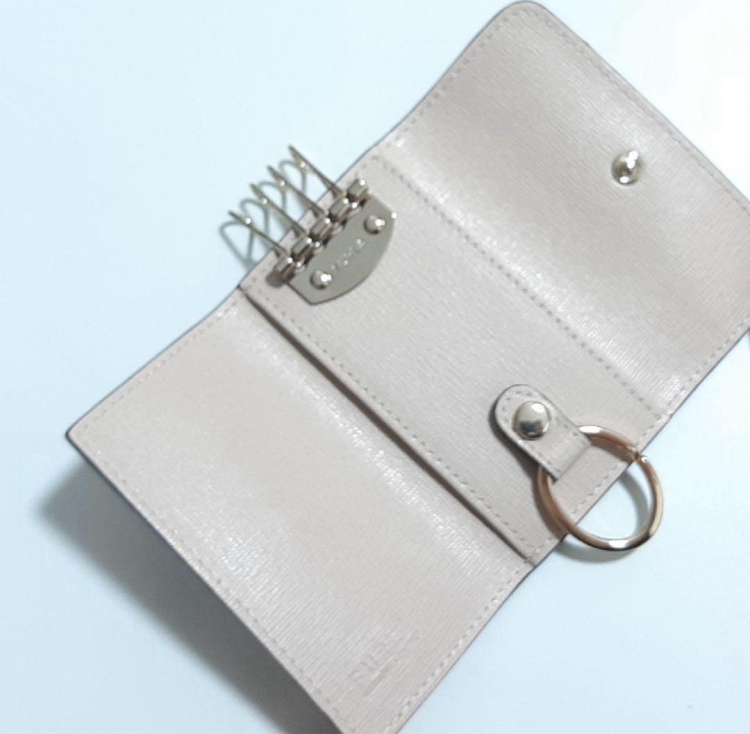 【新品】FURLA　キーケース　ピンクベージュ