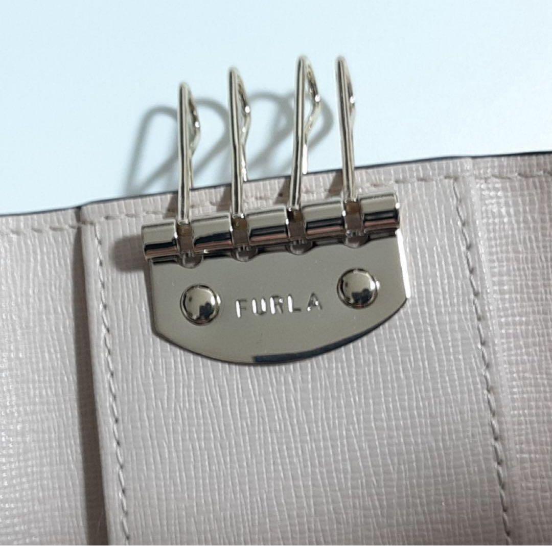 【新品】FURLA　キーケース　ピンクベージュ