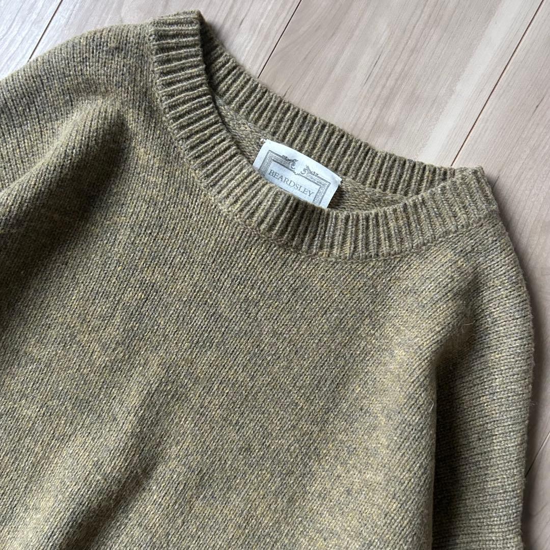 極美品＊BEARDSLEY ビアズリー 花籠ニットチュニック 近年