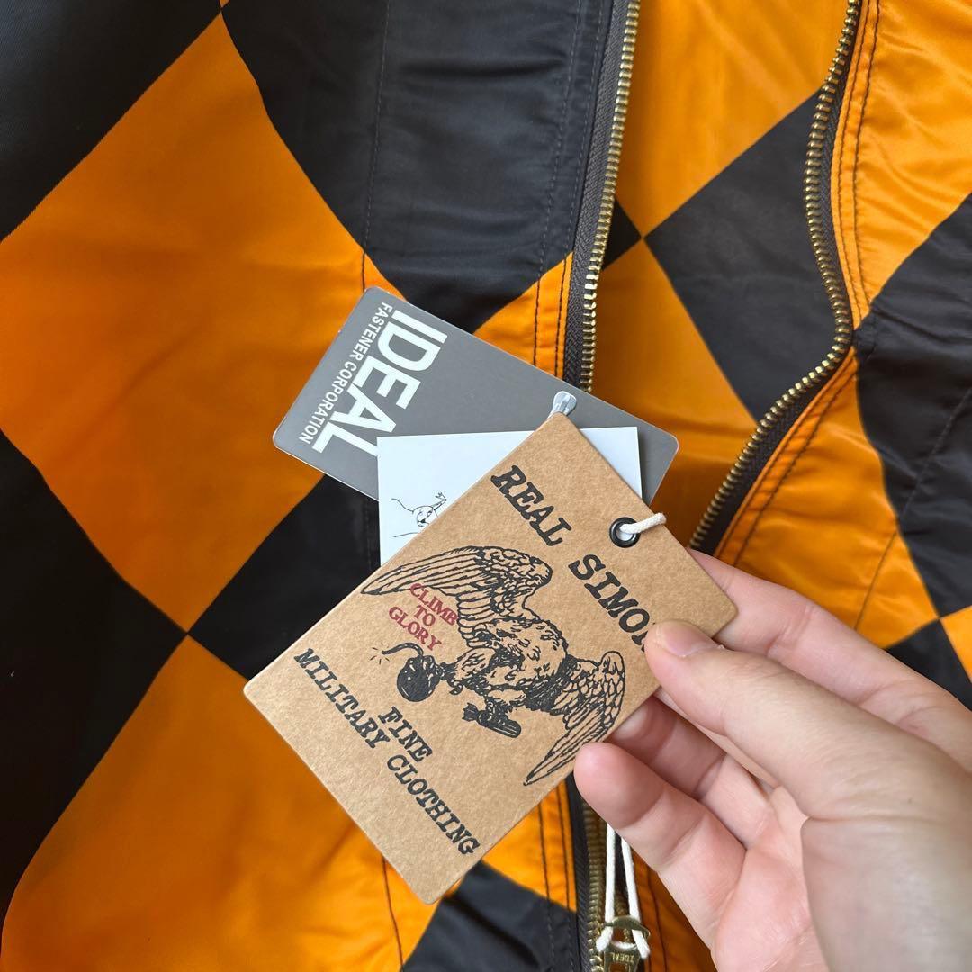 Lサイズ　ダイヤ柄50's復刻USAF G1ラインクルーマンジャケット