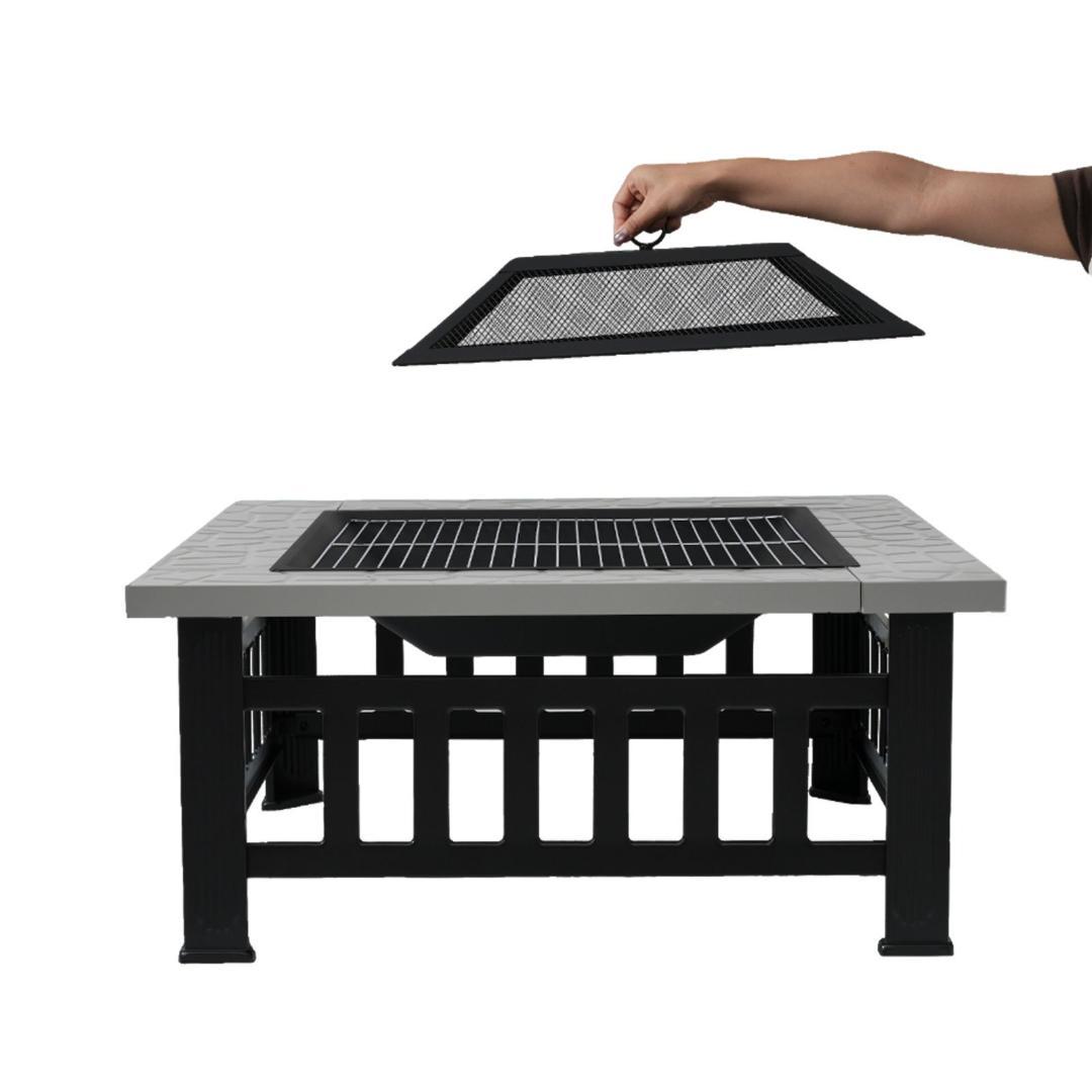 焚き火台 ファイヤーピット BBQコンロ 大型 バーベキューコンロ キャンプ