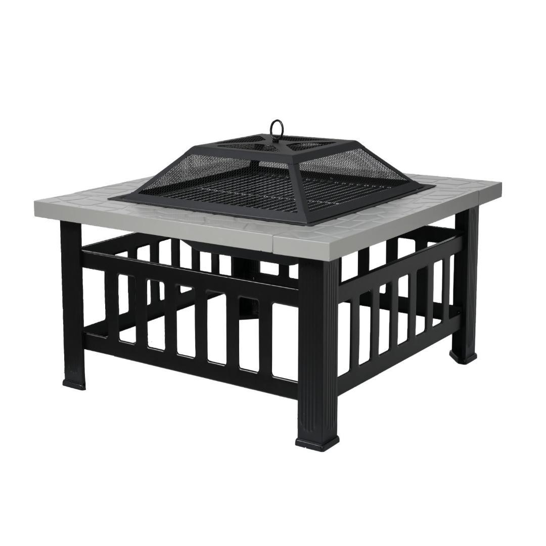 焚き火台 ファイヤーピット BBQコンロ 大型 バーベキューコンロ キャンプ