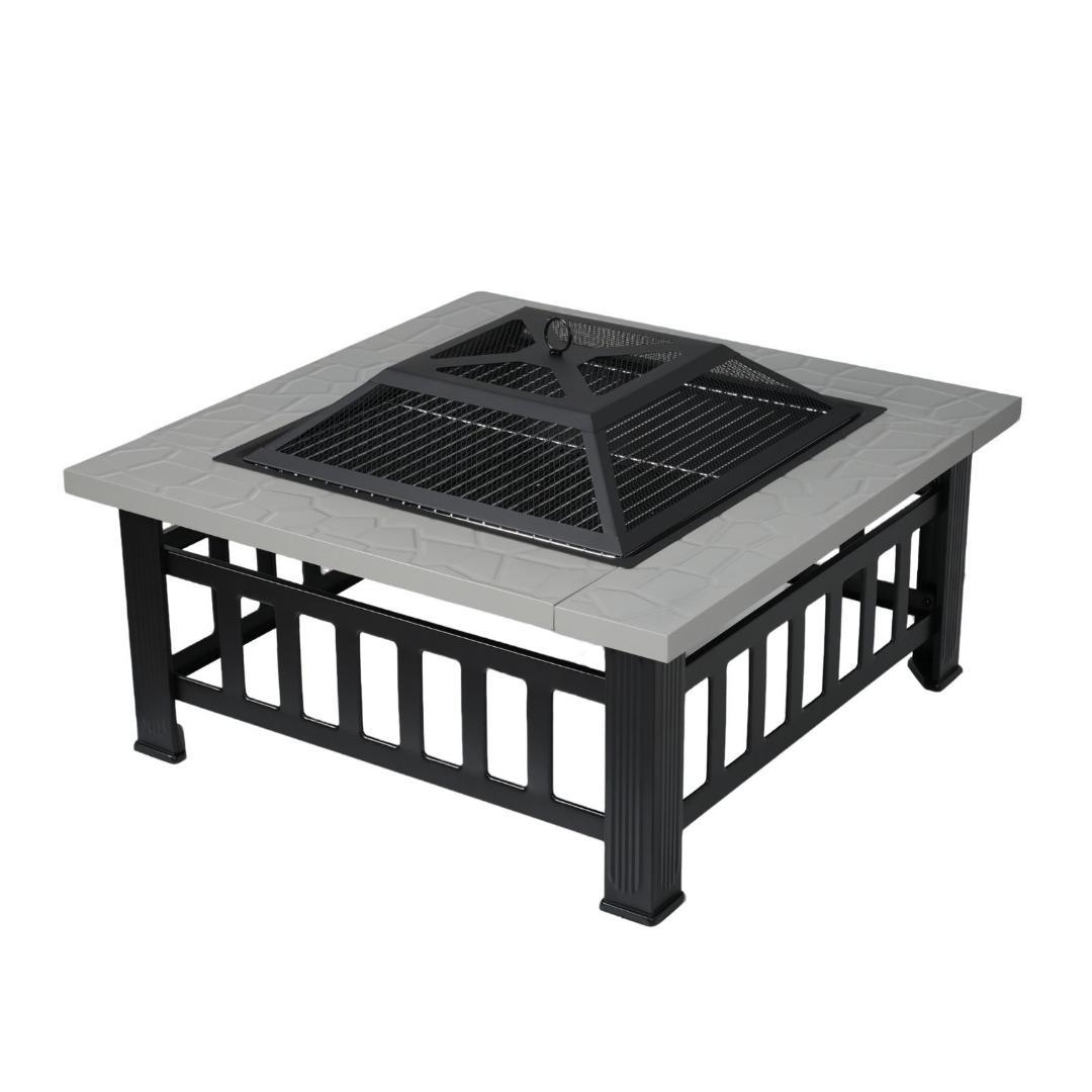 焚き火台 ファイヤーピット BBQコンロ 大型 バーベキューコンロ キャンプ