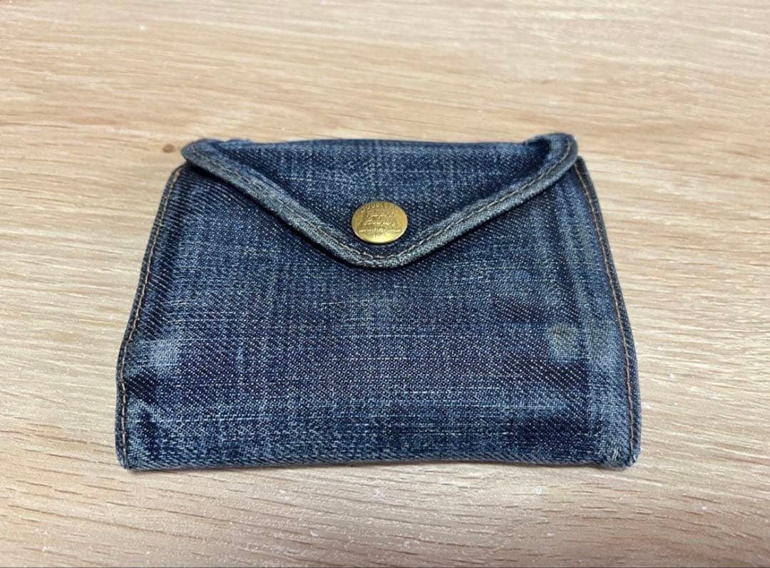 RRL インディゴ デニム ビルフォールド ウォレット RalphLauren