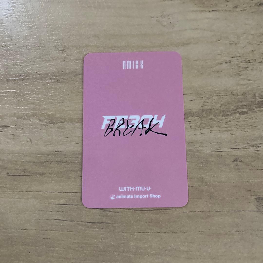 NMIXX ヘウォン animate ラキドロ ドアップ トレカ