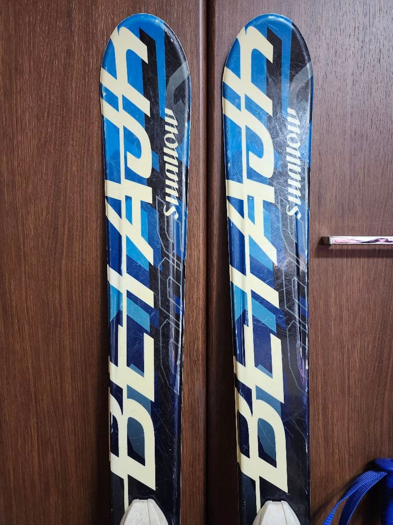 子供用スキーセット　スキー板　130cm　 ブーツ　22cm　ストック80cm