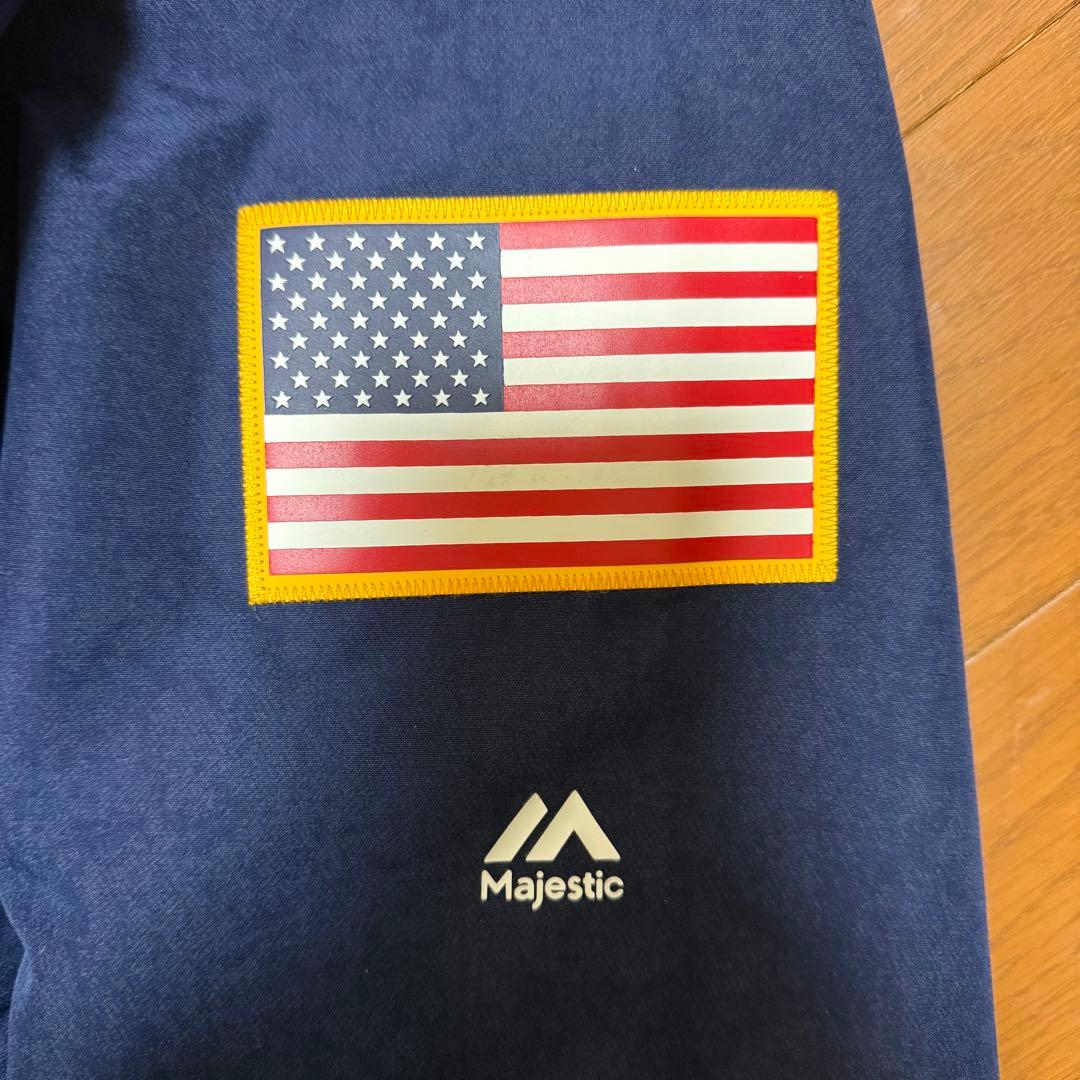 【美品】MAJESTIC WBC 野球アメリカ代表オーセンティック スタジャン