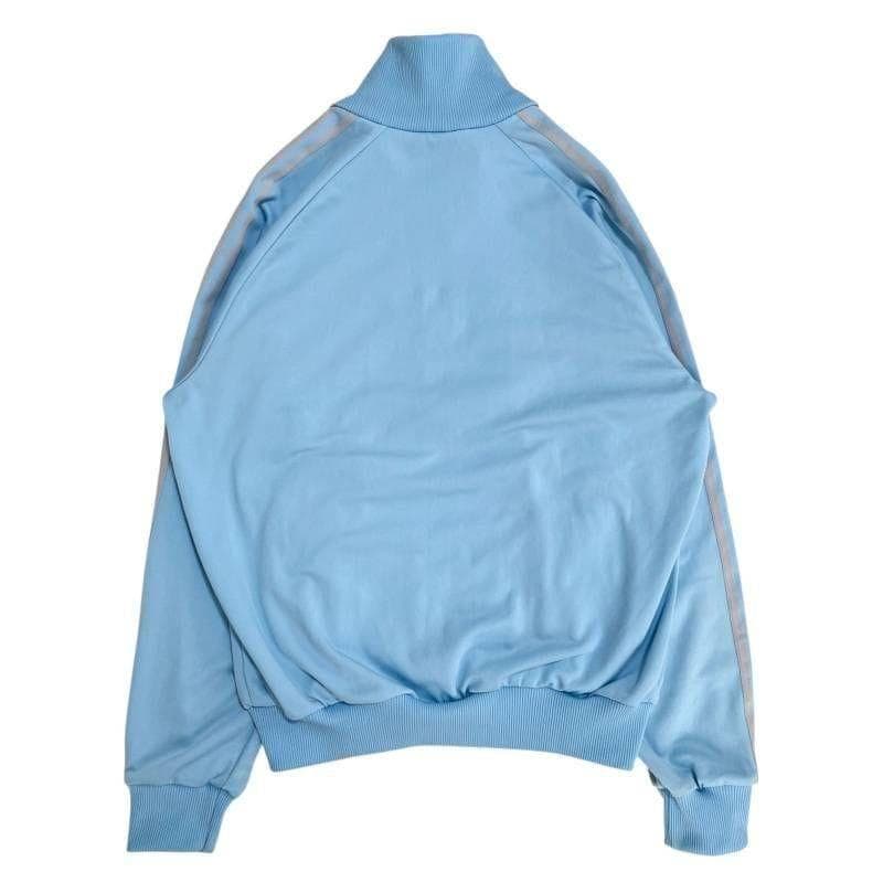 9509_2 adidas ヴィンテージトラックジャケット デサント 水色 L