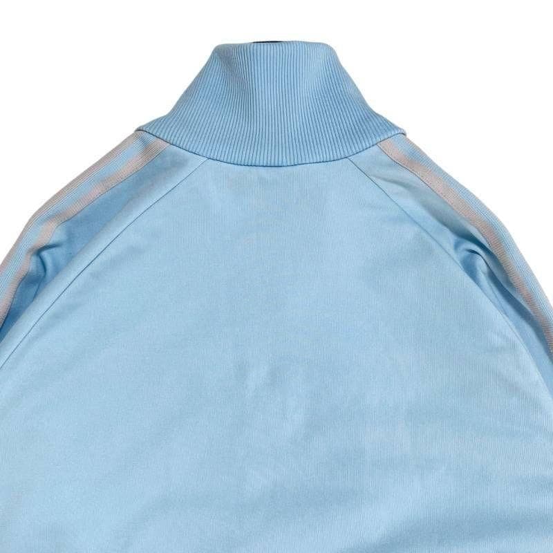 9509_2 adidas ヴィンテージトラックジャケット デサント 水色 L