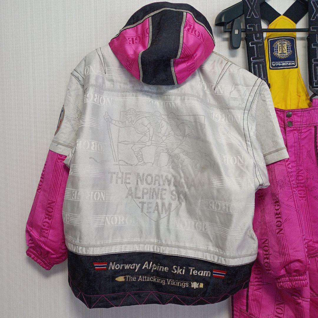 【美品】PHENIX　NORGE　スキーウェア　上下　S　160