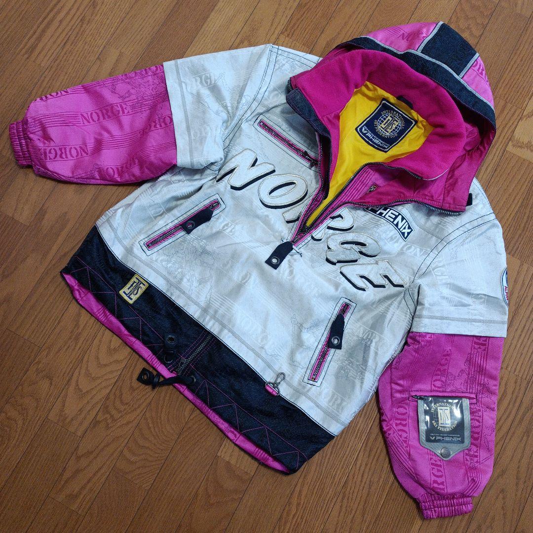【美品】PHENIX　NORGE　スキーウェア　上下　S　160