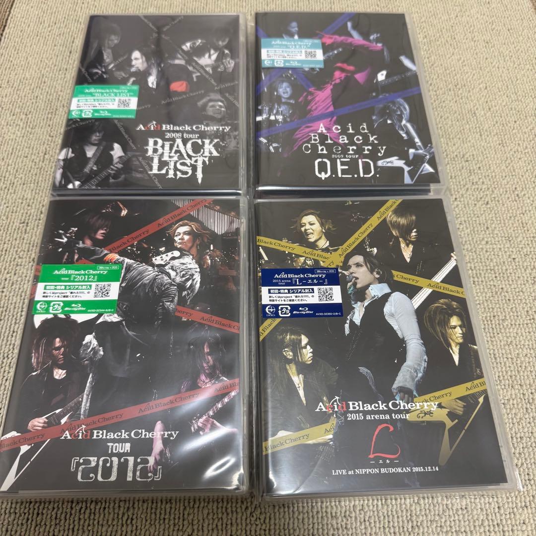 Acid Black Cherry Blu-ray+LIVE CD4枚セット