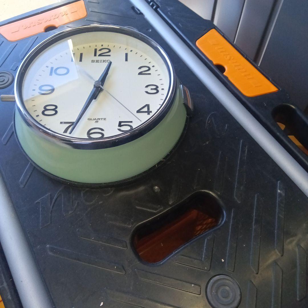SEIKO セイコー 防塵型クオーツ掛時計 レトロ KS474M