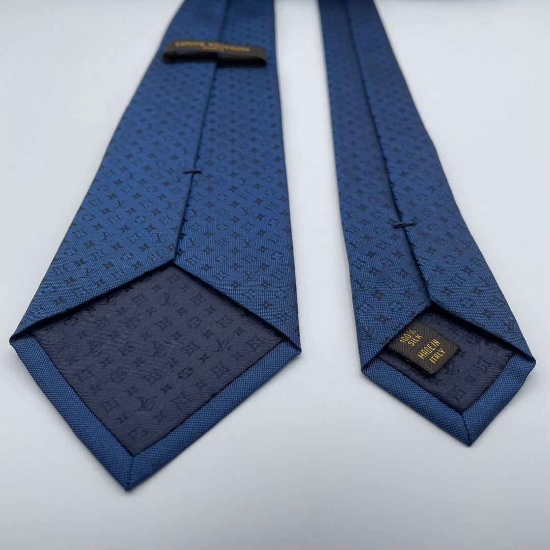 ✨未使用級✨LOUIS VUITTON ネクタイ モノグラム LVロゴ 冠婚葬祭