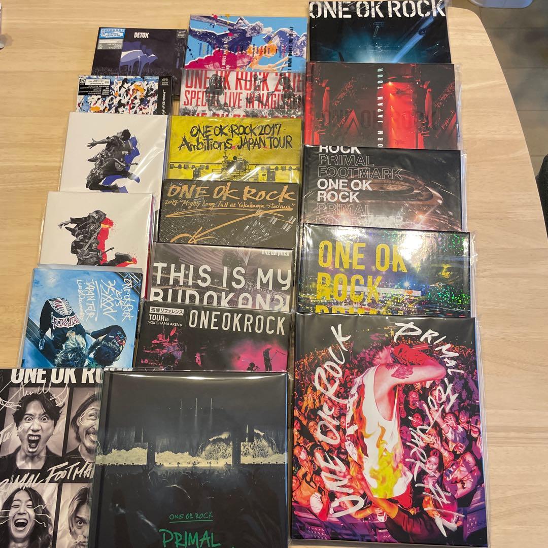 ワンオク　LiveDVD9枚　ファンクラブbook7冊　CD2枚　まとめ
