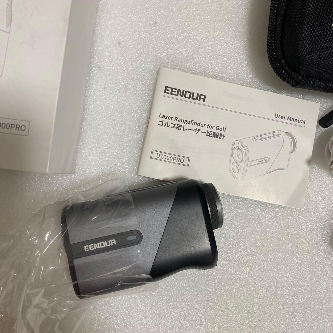 大*ぎ様 送料無料　ゴルフ用レーザー距離計EENOUR U1000PRO ブラッ