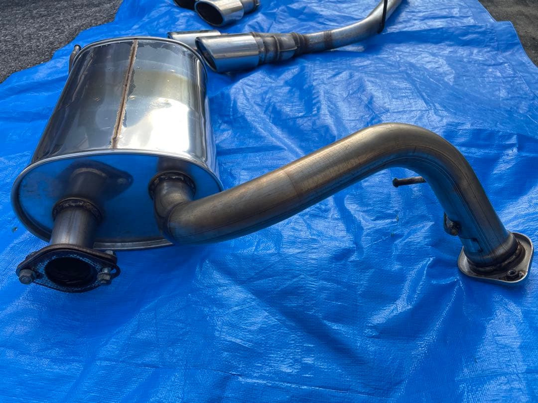 ビリー　ステップワゴン 4本出しRP M’z speed マフラー