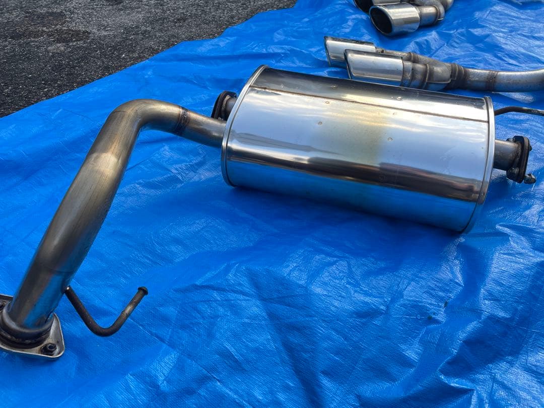 ビリー　ステップワゴン 4本出しRP M’z speed マフラー