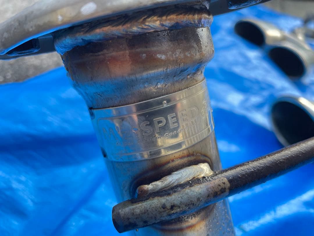 ビリー　ステップワゴン 4本出しRP M’z speed マフラー