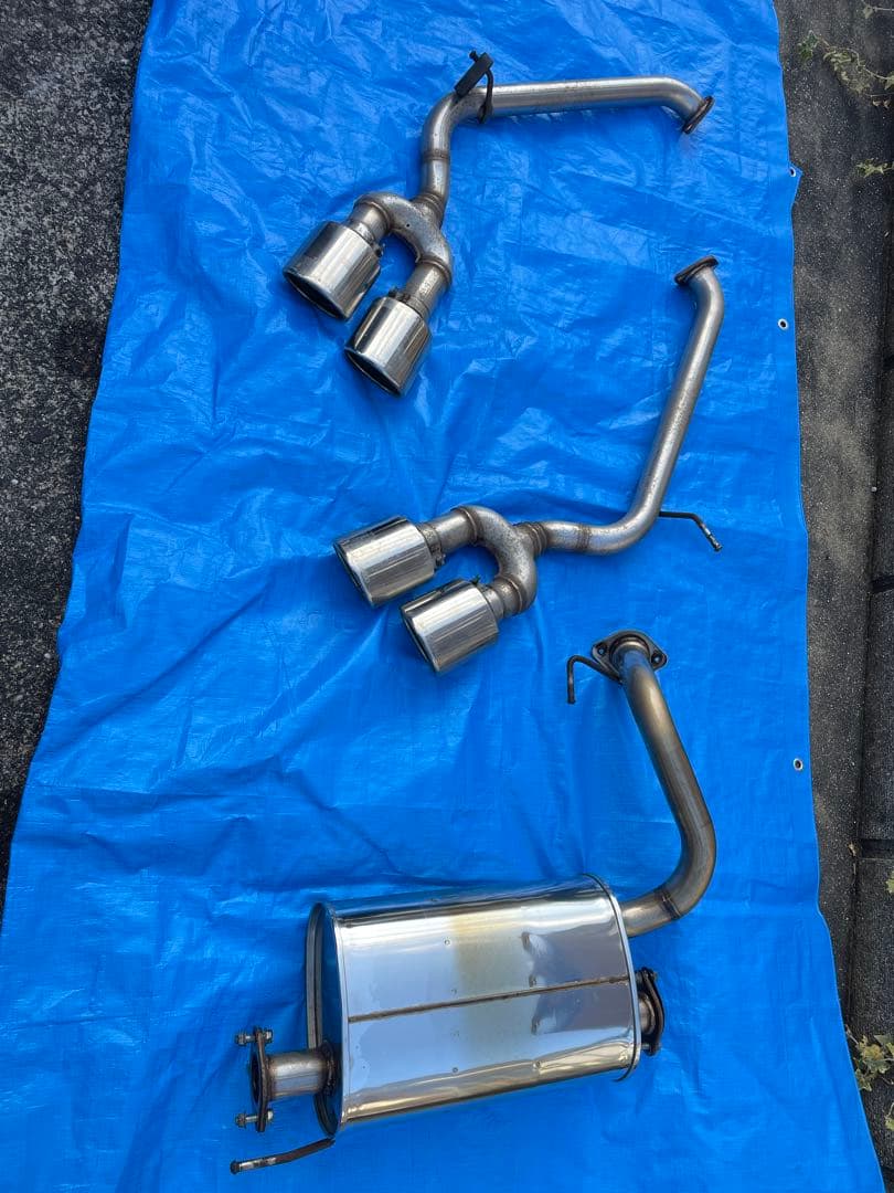 ビリー　ステップワゴン 4本出しRP M’z speed マフラー