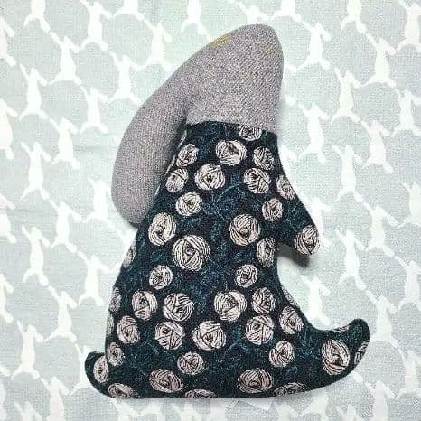 ミナペルホネン usagi cushion ウサギクッション rosy navy