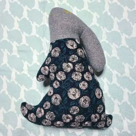 ミナペルホネン usagi cushion ウサギクッション rosy navy