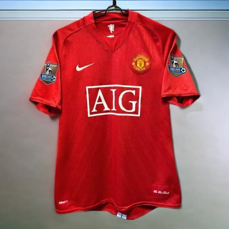 07-08 マンチェスター・ユナイテッド RONALDO 7番 半袖シャツ